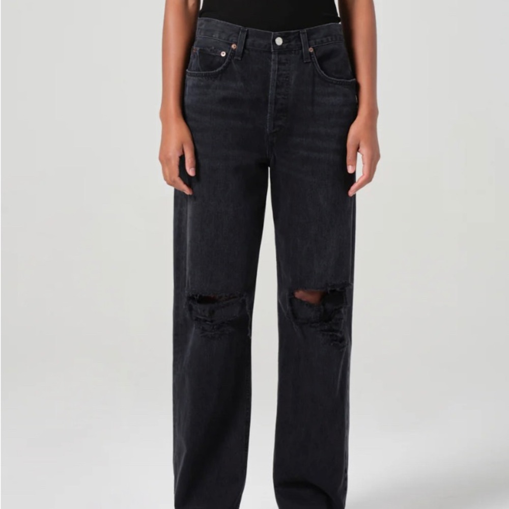 AGOLDE Kelly jean in black